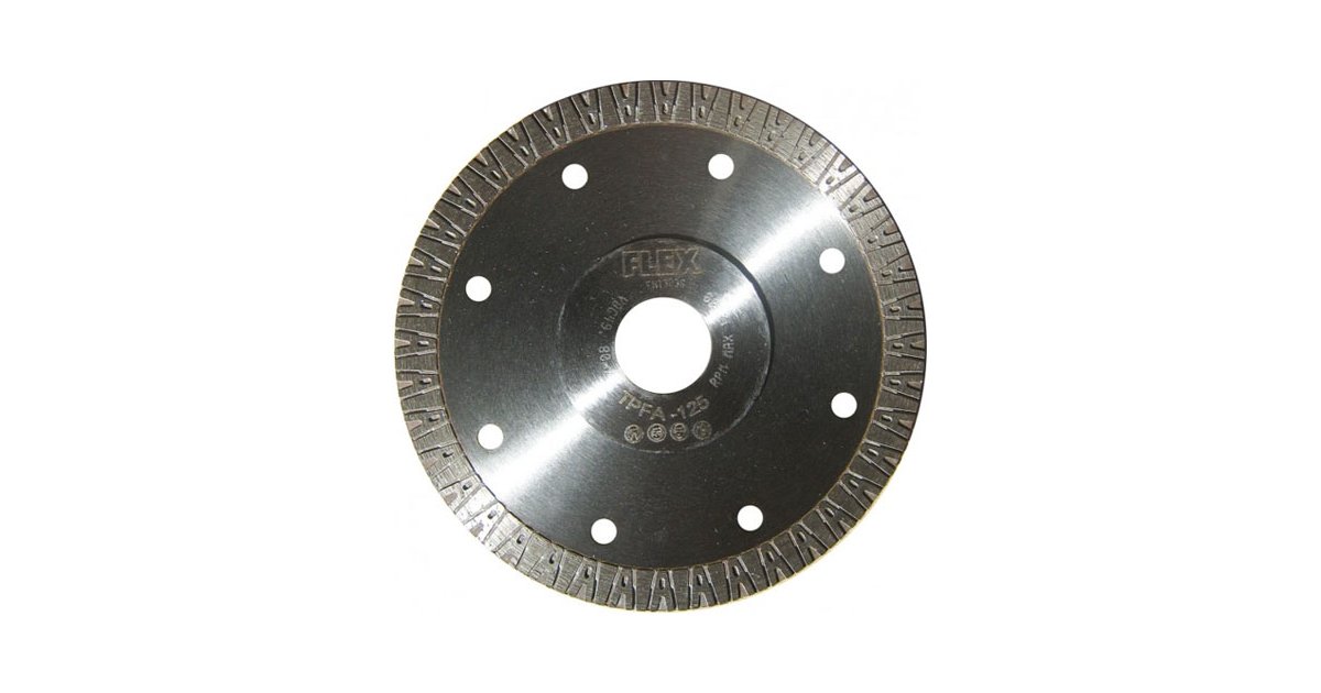 GRAFF Disque Diamant 125 mm Turbo - Disque à Tronçonner Diamant