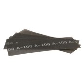 10 feuilles de treillis abrasif grain 80 28 x 9.3 cm EDMA