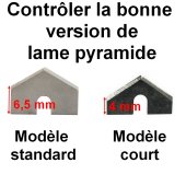Lame pyramide LEVEL5 Modèle Standard