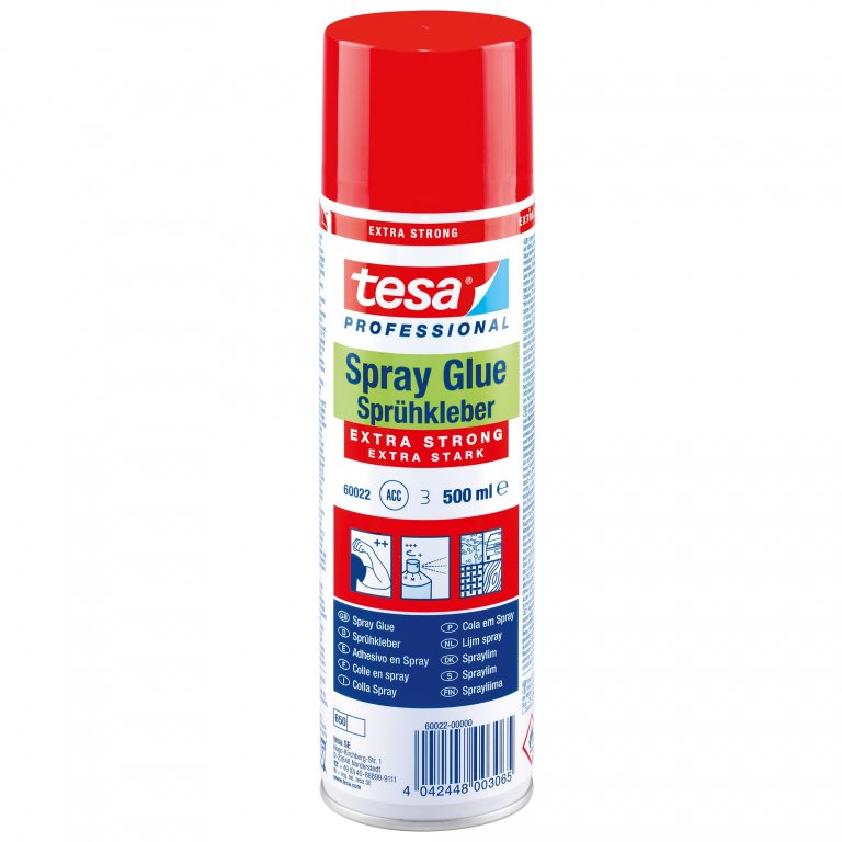 Colle en spray extra-forte 500 ml - Tesa® 60022
