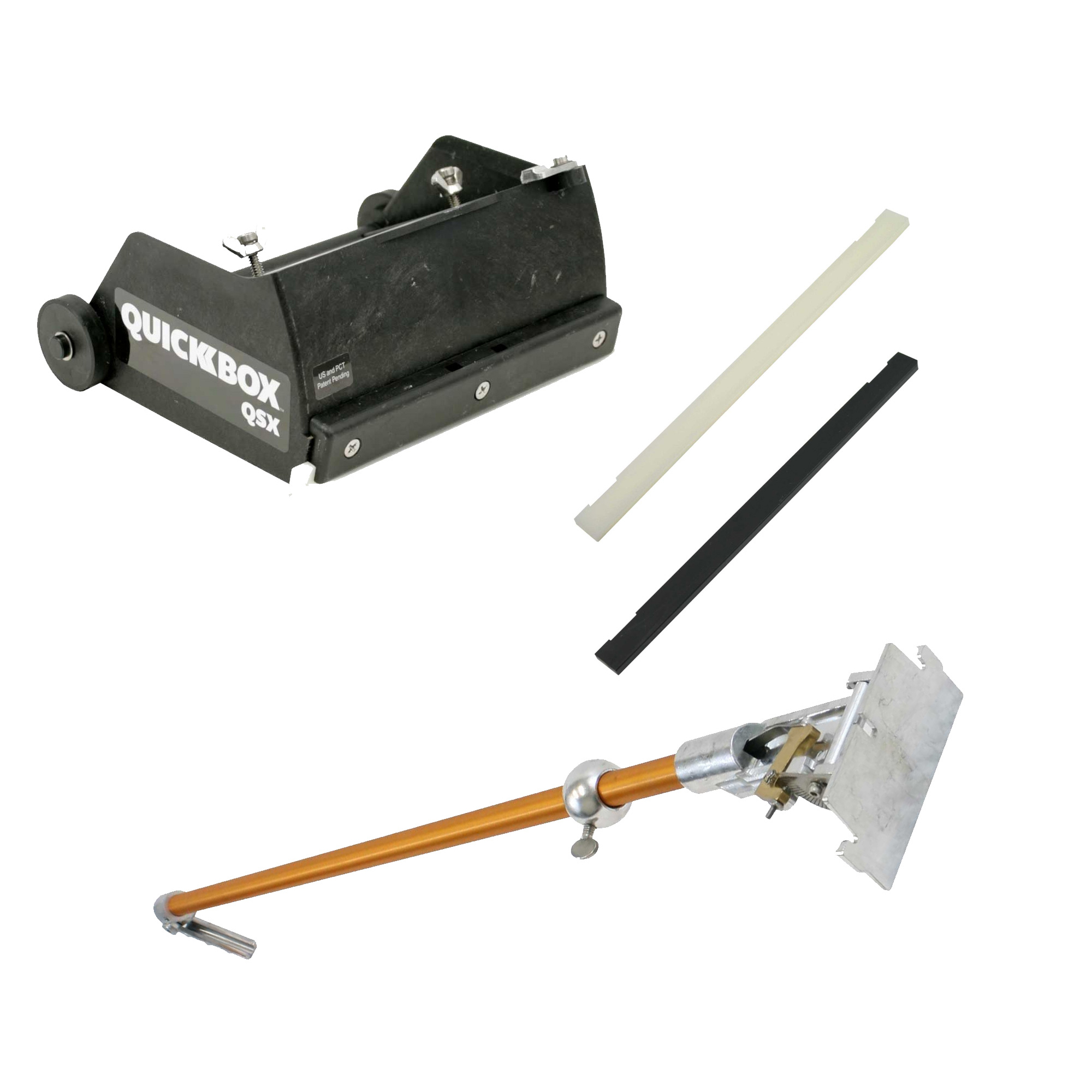 Bo&icirc;te Quickbox&trade; QSX 16,5 cm, manche au choix - TAPETECH