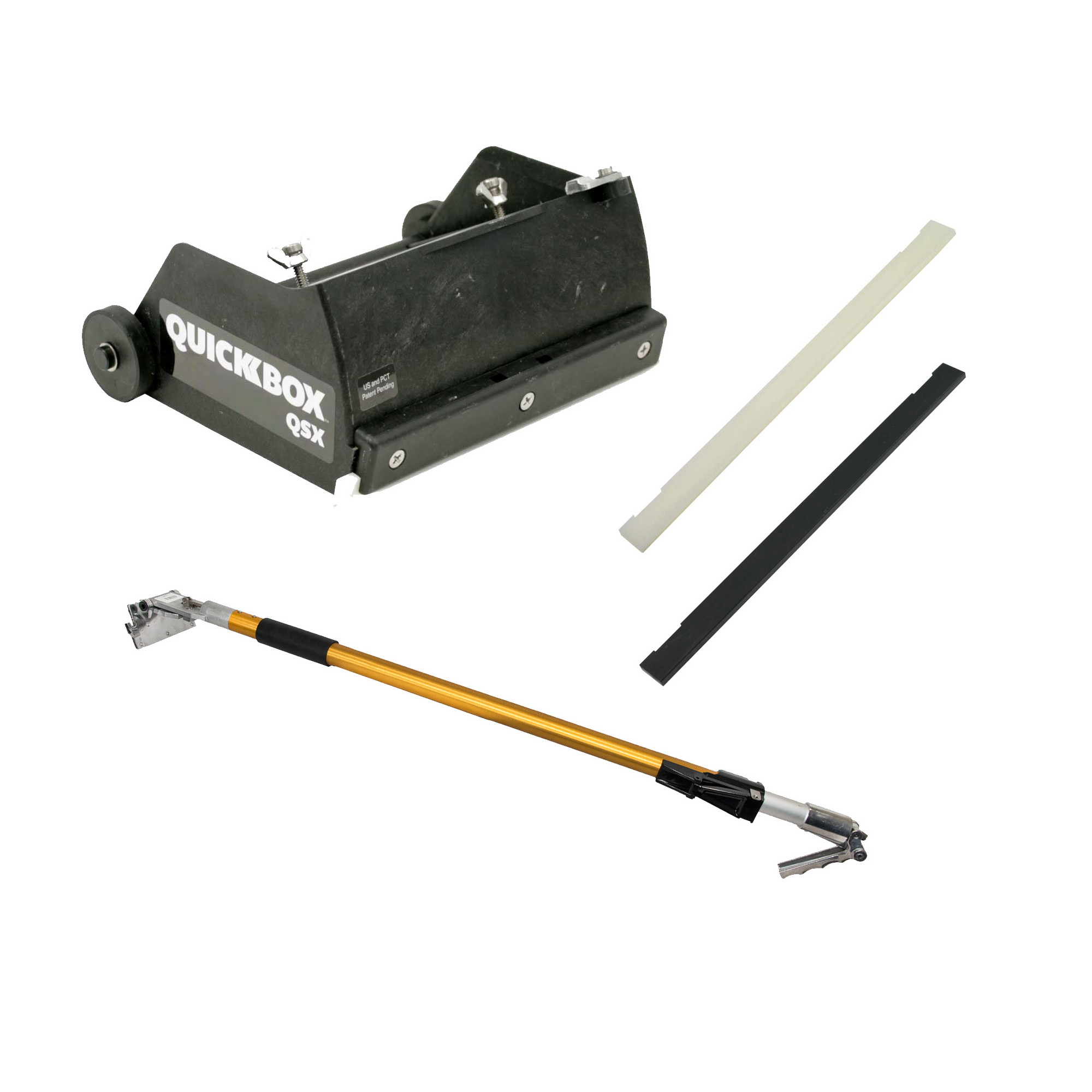 Bo&icirc;te QUICKBOX&trade; QSX 16,5 cm avec Manche extensible TAPETECH