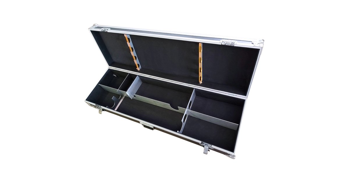 Flight Case L pour Bazooka / machine à bande auto | Krenobat