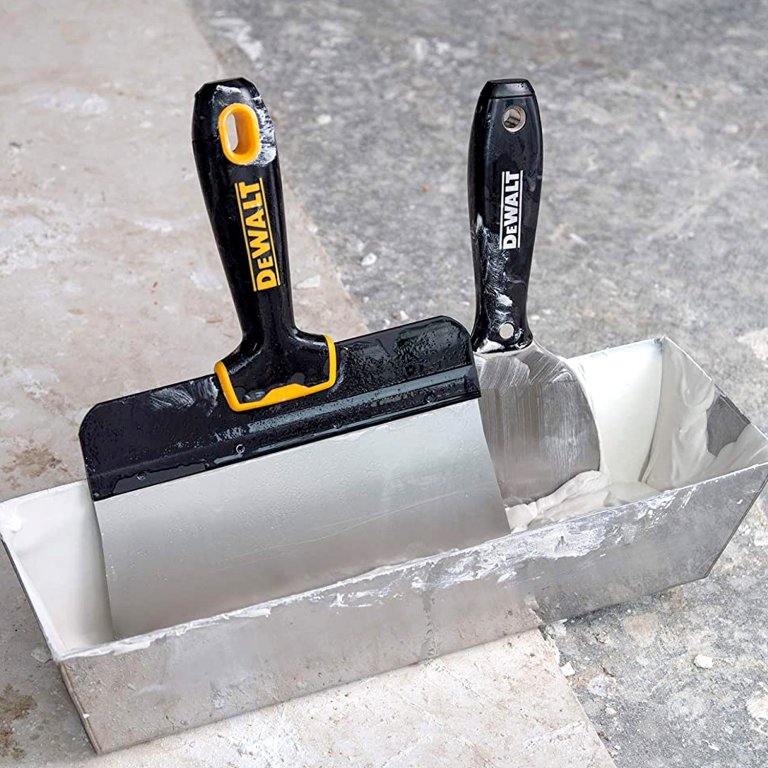 Bac à enduit inox 35 cm - Dewalt Drywall tools