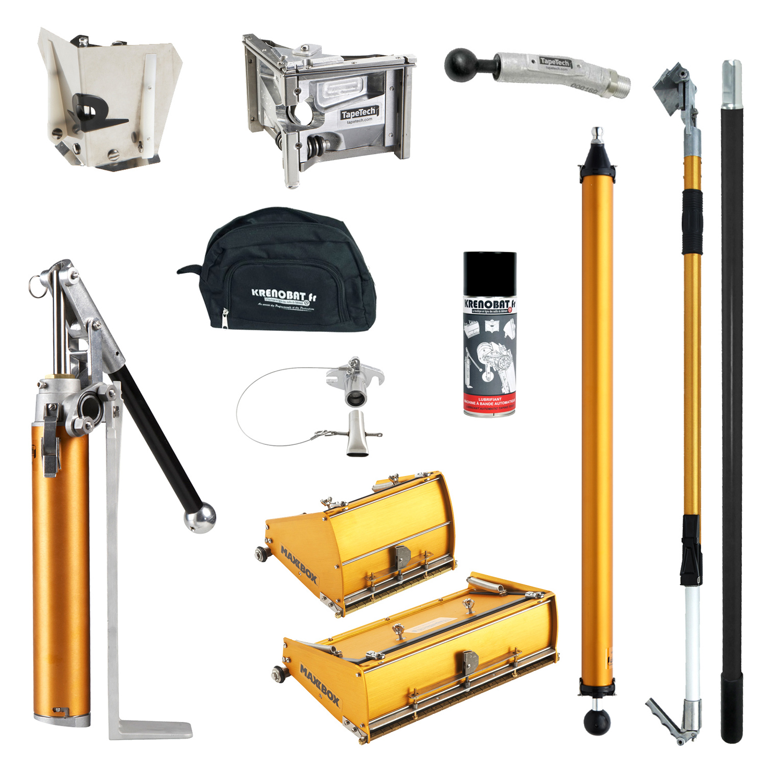 Kit Finition Seringue Extensible, bo&icirc;tes au choix - TAPETECH
