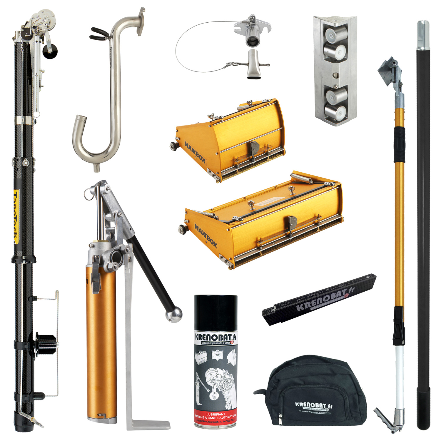 Kit Starter Basic Carbone Extensible, bo&icirc;tes au choix - TAPETECH