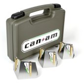 Kit 3 lisseurs d'angle / flushers standard en valise - CAN-AM