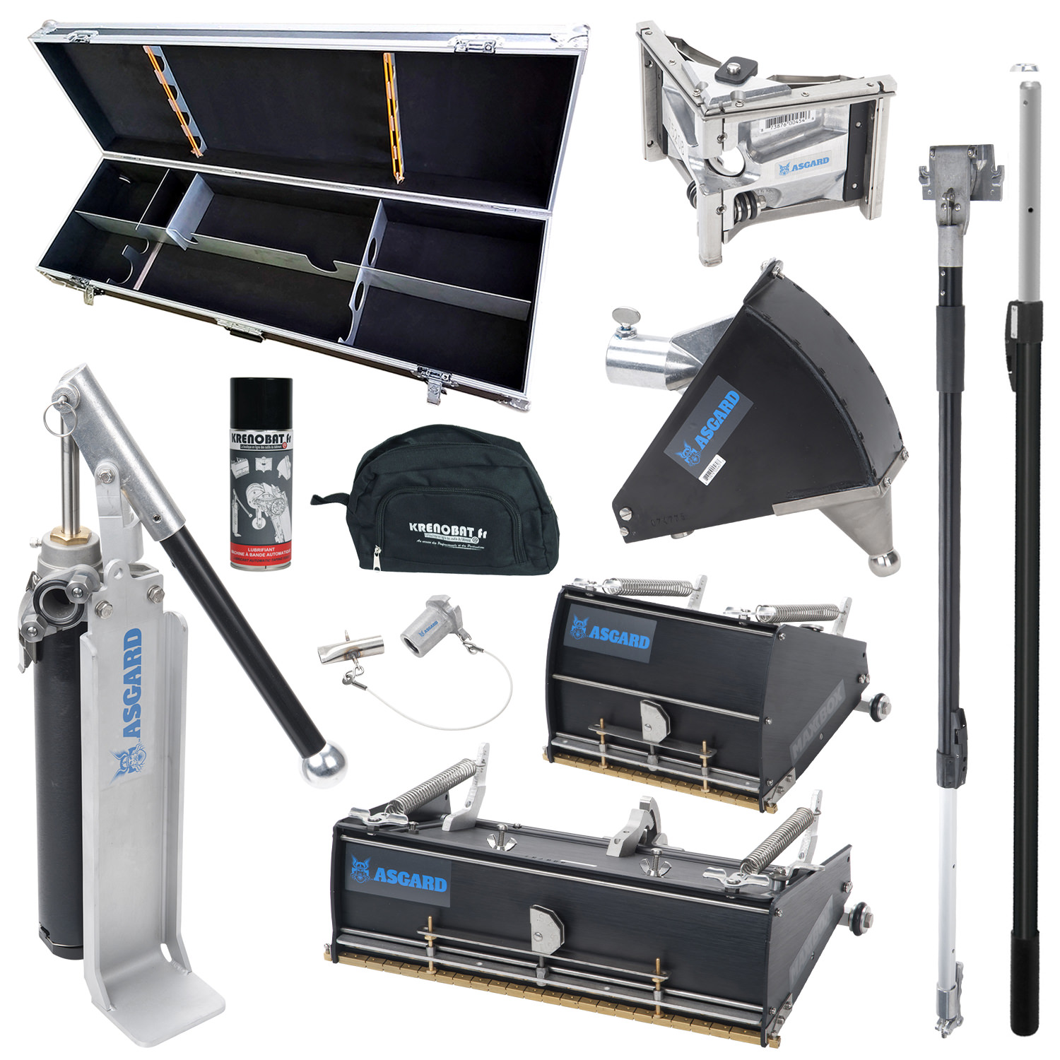 Kit Finition Classic Plus Extensible, bo&icirc;tes au choix - ASGARD