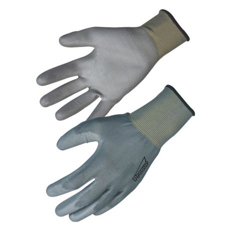Gant polyester gris sans couture jauge 13, NYM713PUG : taille au choix - SINGER Safety