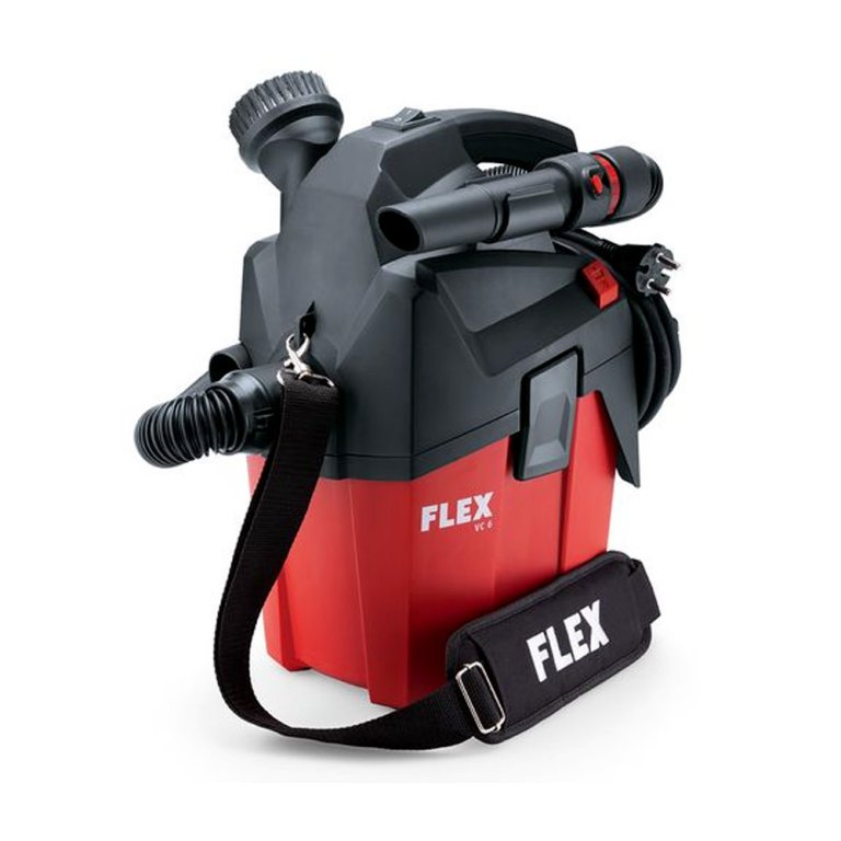 Flex-tools 521841 VC 6 L MC 18.0 Accu Stofzuiger 18V P-Set 22 Q Accu Set 18v 2 5ah