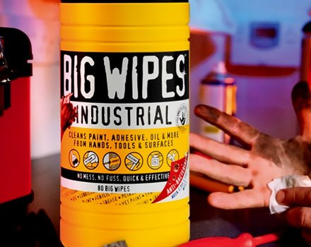 Lingettes de nettoyage Big Wipes Industrial