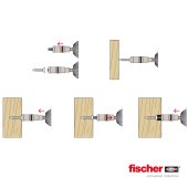 Porte-embouts magnétique FBH 58 mm - FISCHER