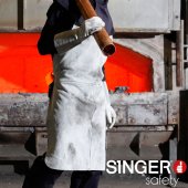 Manchettes de soudeur en cuir (x2) - SINGER Safety