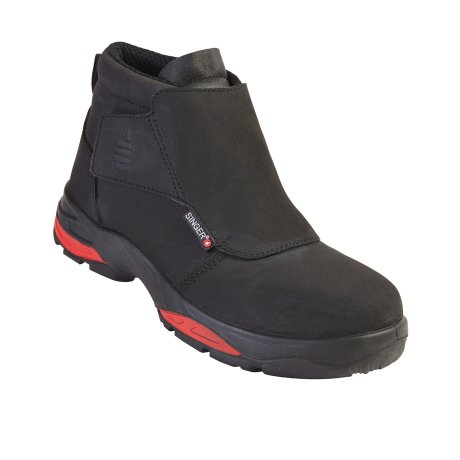 Chaussures hautes de sécurité Etna, cuir nubuck, taille au choix - SINGER Safety