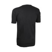 T-shirt noir en coton, manches courtes (arrière) - SINGER Safety
