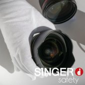 Gants 100% coton interlock blanchi JB100 en application - SINGER Safety
