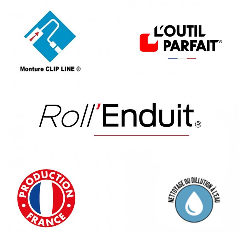 Monture complète Roll'Enduit 220 mm L'OUTIL PARFAIT 5987220
