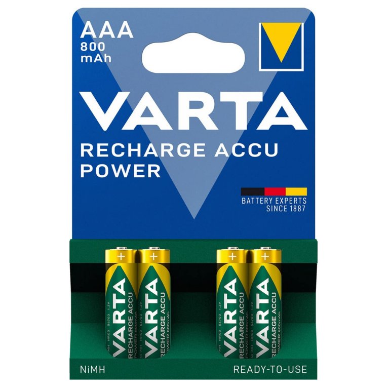 PILE RECHARGEABLE AAA HR3 X4