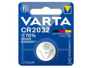 Pile électronique lithium CR2032 Varta