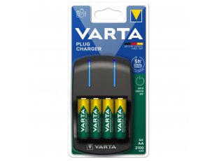 Chargeur Easy Energy Plug + 4 AA 2100mAh Varta - AZ PILES