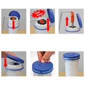 Boîte de conservation pour mini-rouleau RollMatic® 110 mm - NESPOLI