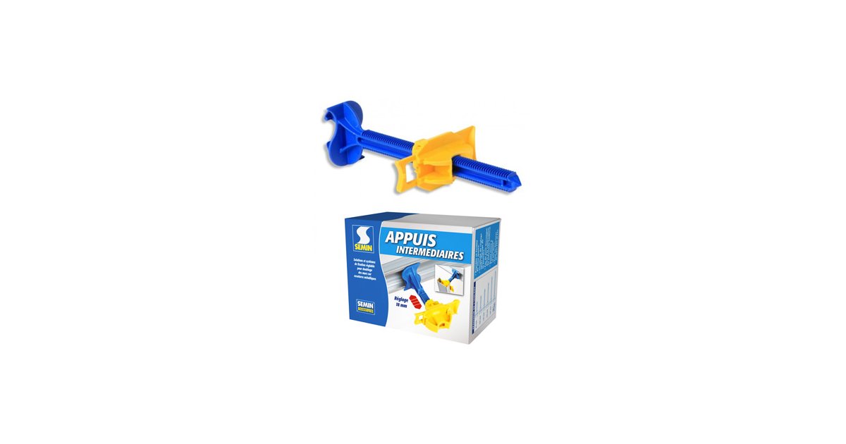 KNAUF INSULATION - Appui intermédiaire pour doublage isolant Acoustizap 2 Néo Reno- ép. 85-120 mm - boîte de 50 pcs | Point.P