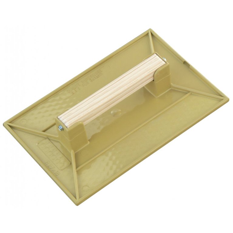 Taloche en ABS jaune rectangulaire Taliaplast