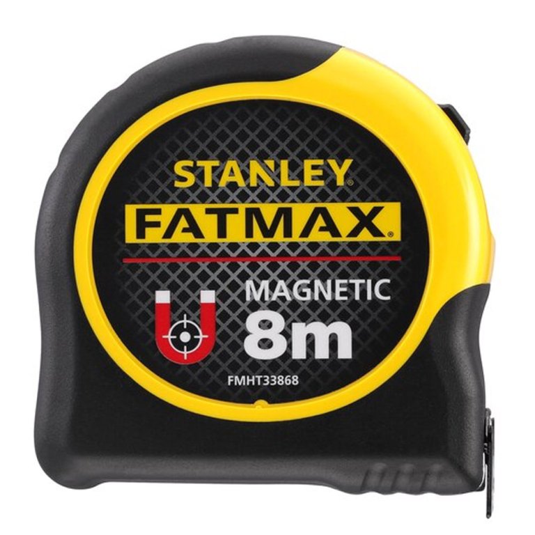 Mètre à ruban magnétique 8 m x 32 mm FatMax - Stanley