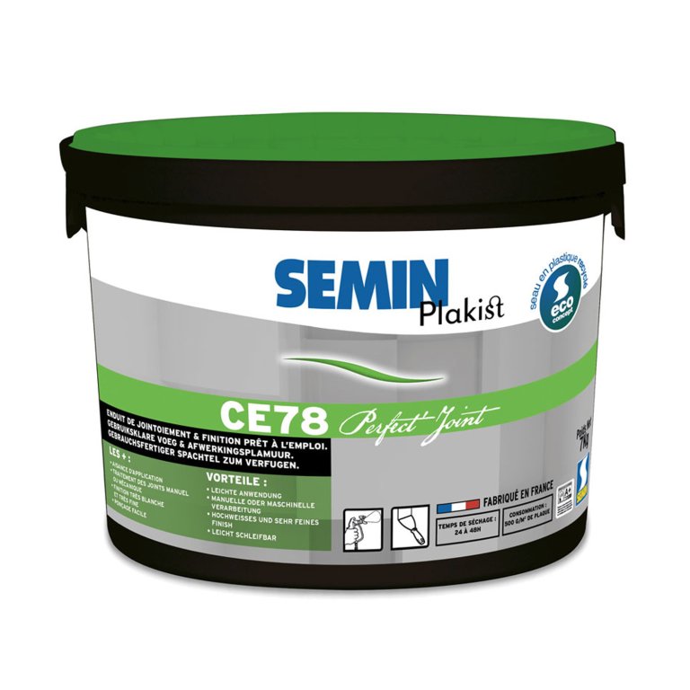Enduit en p&acirc;te Plakist Perfect'Joint Semin 7 kg