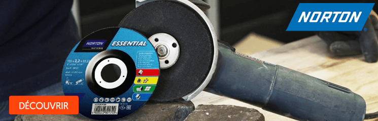 Norton Abrasives : abrasifs, disques à tronçonner et ébarber