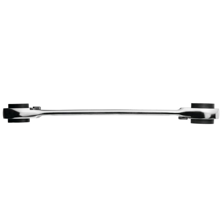 Lot De 2 Clés à Cliquet 19/22 Mm Pour Échafaudage - Double Hexagonal Réversible - Professionnel