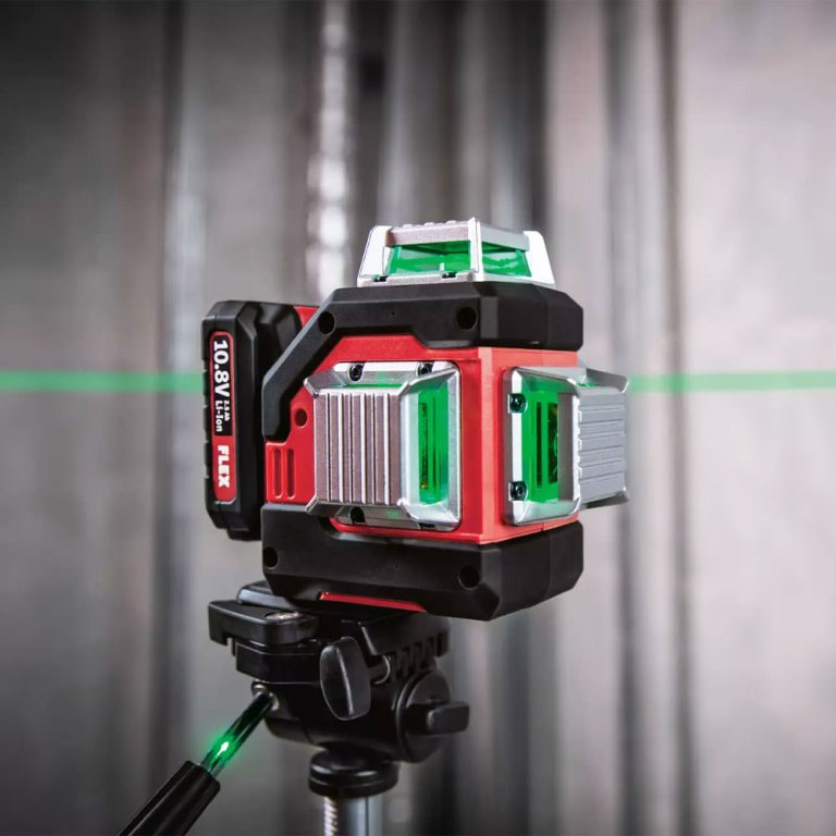 Niveau laser vert linéaire 360° ALC 3/360-G/R 10.8 + trépied Flex