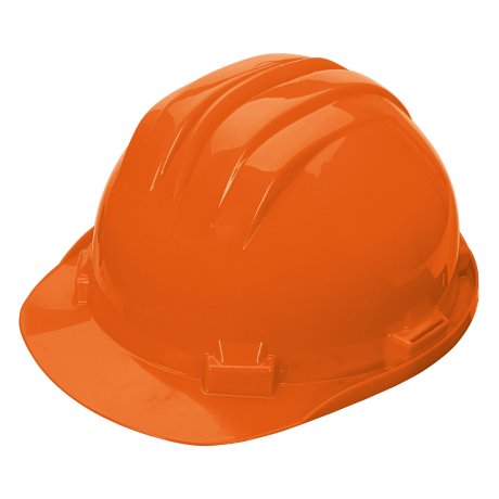 Casque de chantier en polyéthylène orange - SINGER Safety