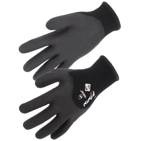 Gant spécial froid noir, double couche NI10, enduction 3/4 : taille au choix - SINGER Safety