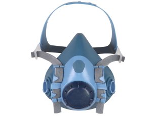 Demi-masque de protection respiratoire DMS réutilisable, joint silicone, taille M - SINGER Safety