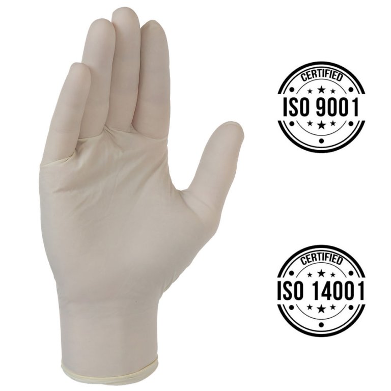 Boîte de 100 gants latex, taille au choix M, L ou XL - Singer Safety