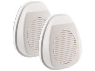2 filtres à baïonnette AE1P3 pour masques respiratoires - SINGER Safety