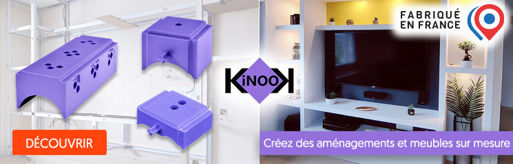 Cales Kinook : fabriquez des aménagements et meubles sur mesure