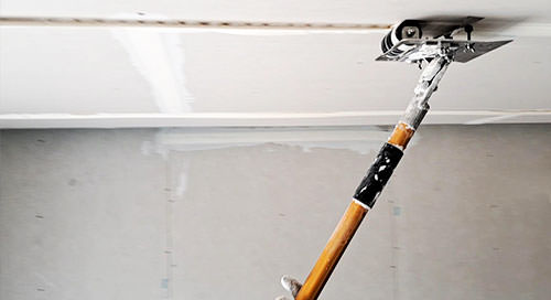 Roll Enduit, le rouleau pour appliquer facilement tous vos enduits de  bandes à joint, murs ou plafonds - Manche + manchon 180mm