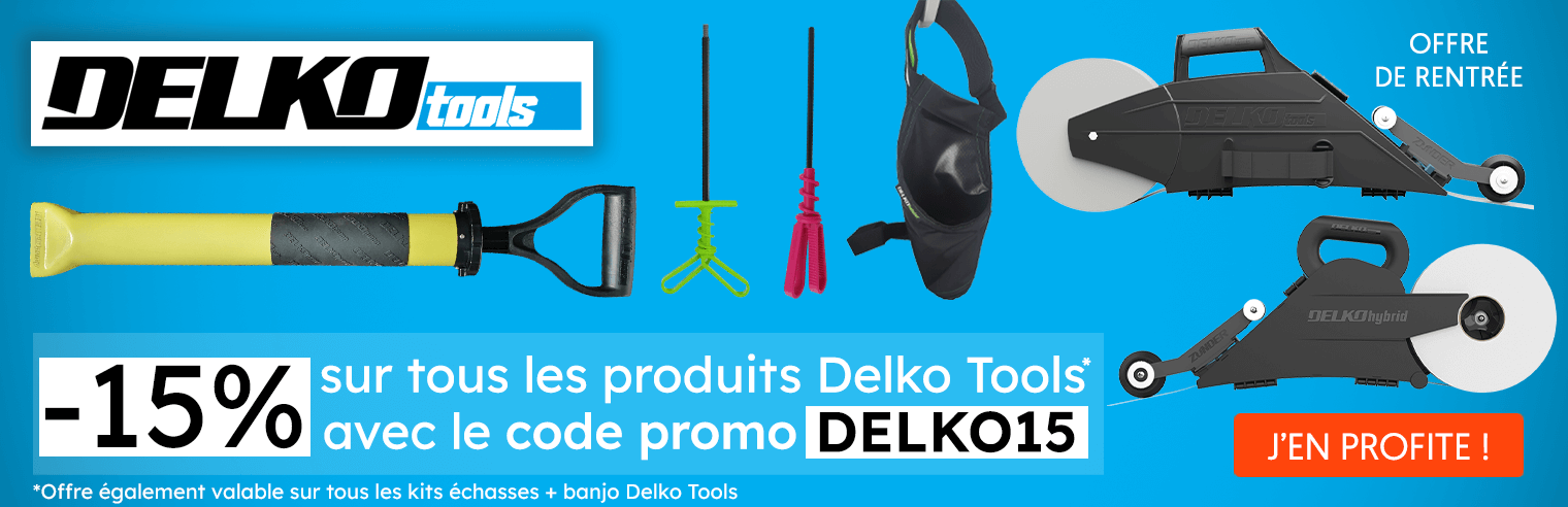 Delko Tools : offre de rentrée sur les banjos et outils de la marque
