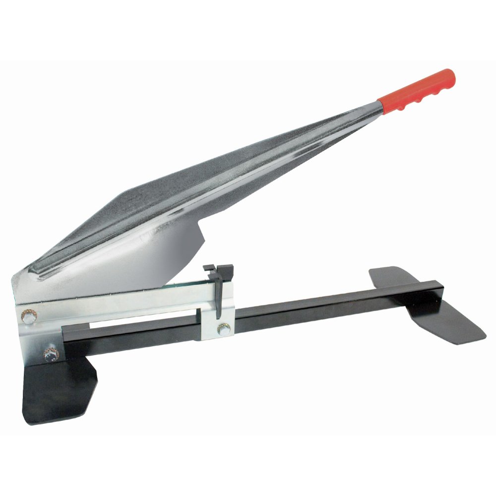DCRAFT - Cisaille à parquet - Coupeuse pour plancher flottant - Guillotine  pour parquet - Largeur de coupe jusqu'à 210 mm - Orange