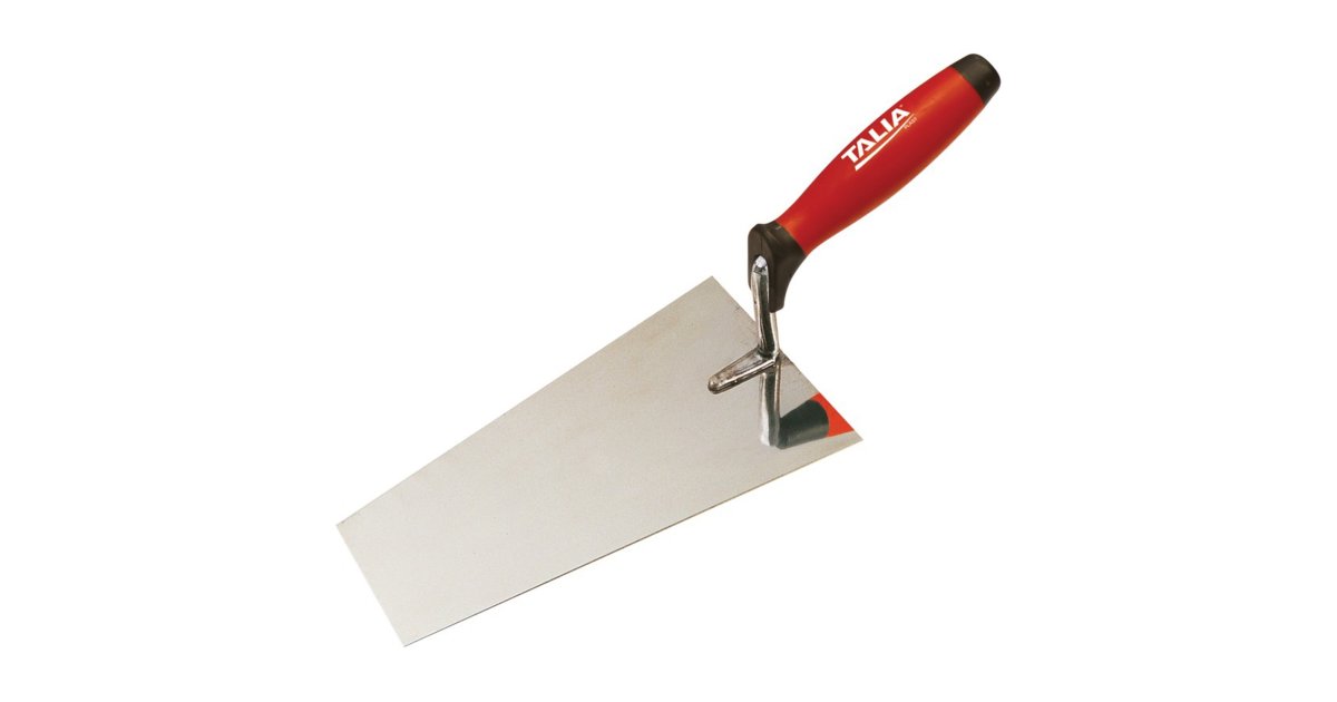 Lisseuse inox bout carré 20 cm - Taliaplast | Krenobat