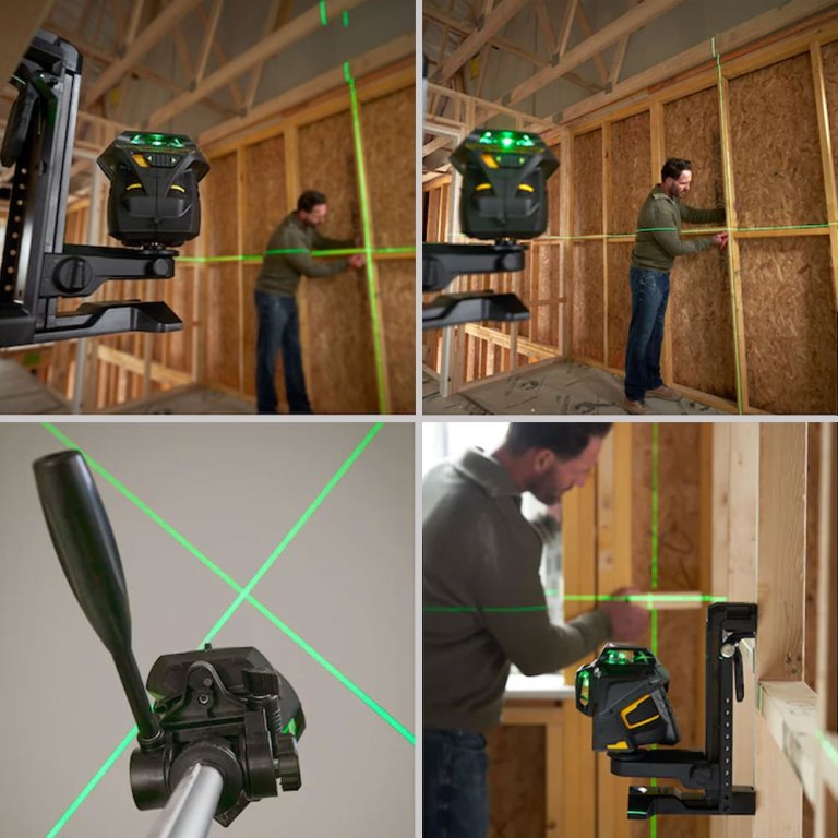 Niveau laser vert multilignes X3G-360°