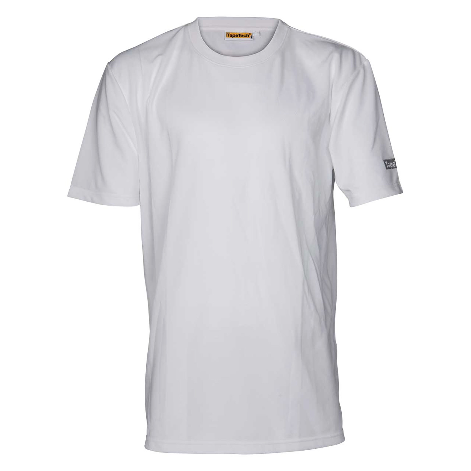 T-shirt de travail &agrave; manches courtes blanc, taille 3XL - TAPETECH