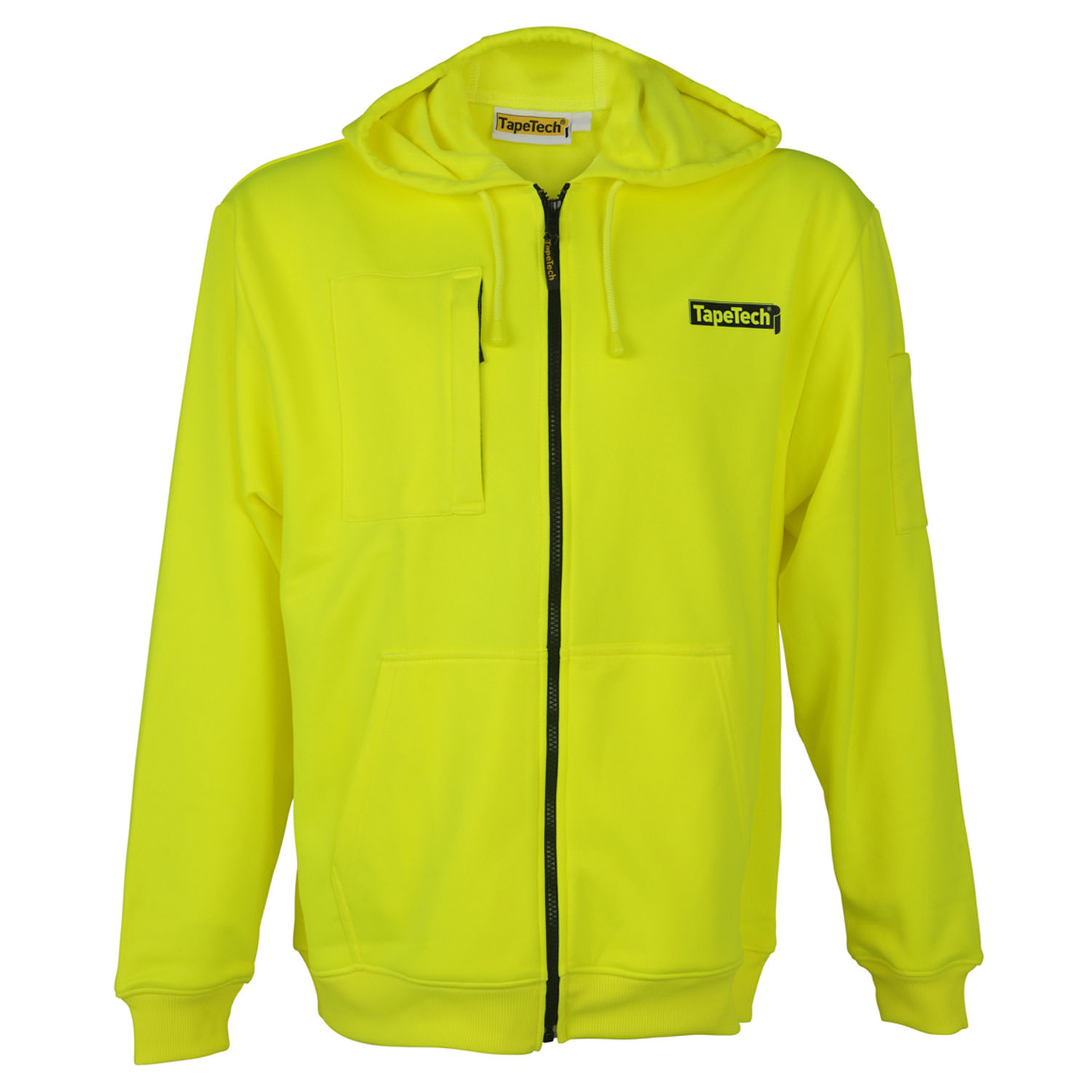 Sweatshirt &agrave; capuche haute visibilit&eacute;, taille 3XL - TAPETECH