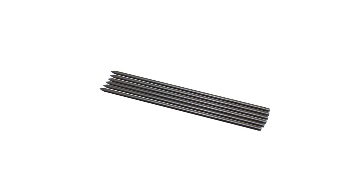 Lot de 48 mines de 2,8 mm pour crayon de charpentier - Marqueurs solides à trous