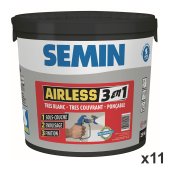 Enduit Airless 3 en 1, palette 11 seaux 25 kg - SEMIN