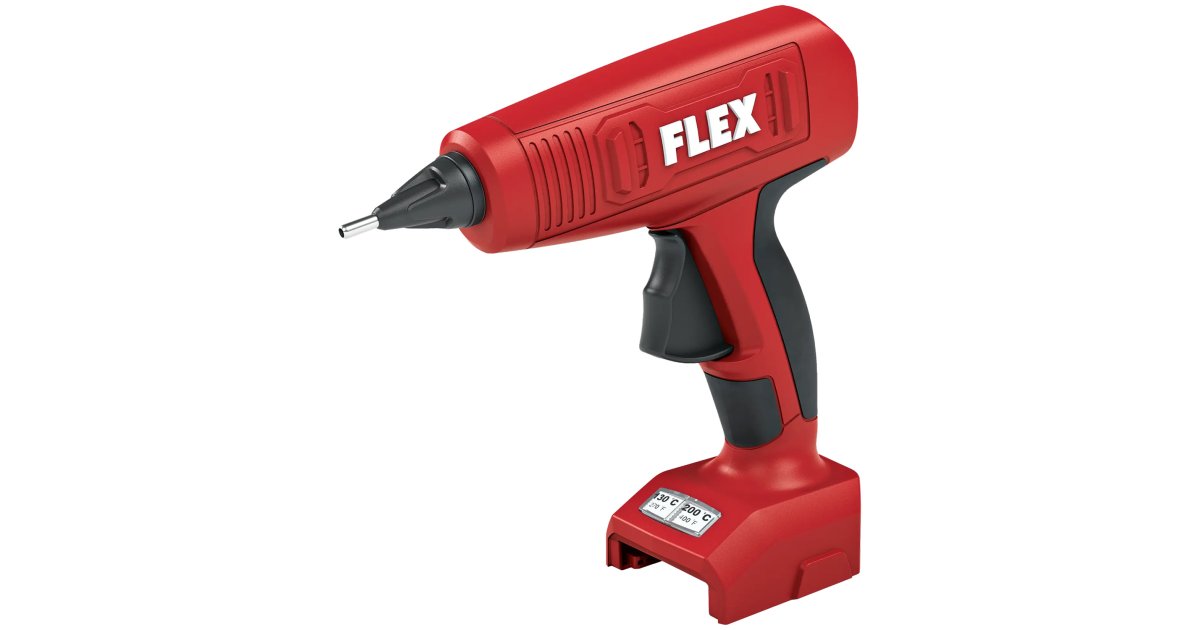 Pistolet à colle sans fil, kit de pistolet à colle chaude anti-brûlure 18-21 V alimenté par