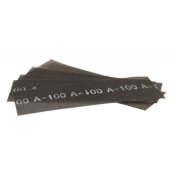 10 feuilles de treillis abrasif grain 120, 28 x 9.3 cm - EDMA