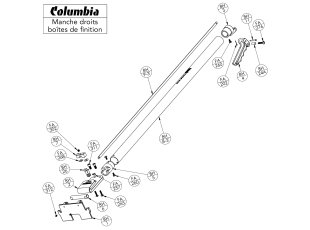 Schéma manches Matrix extensibles - COLUMBIA